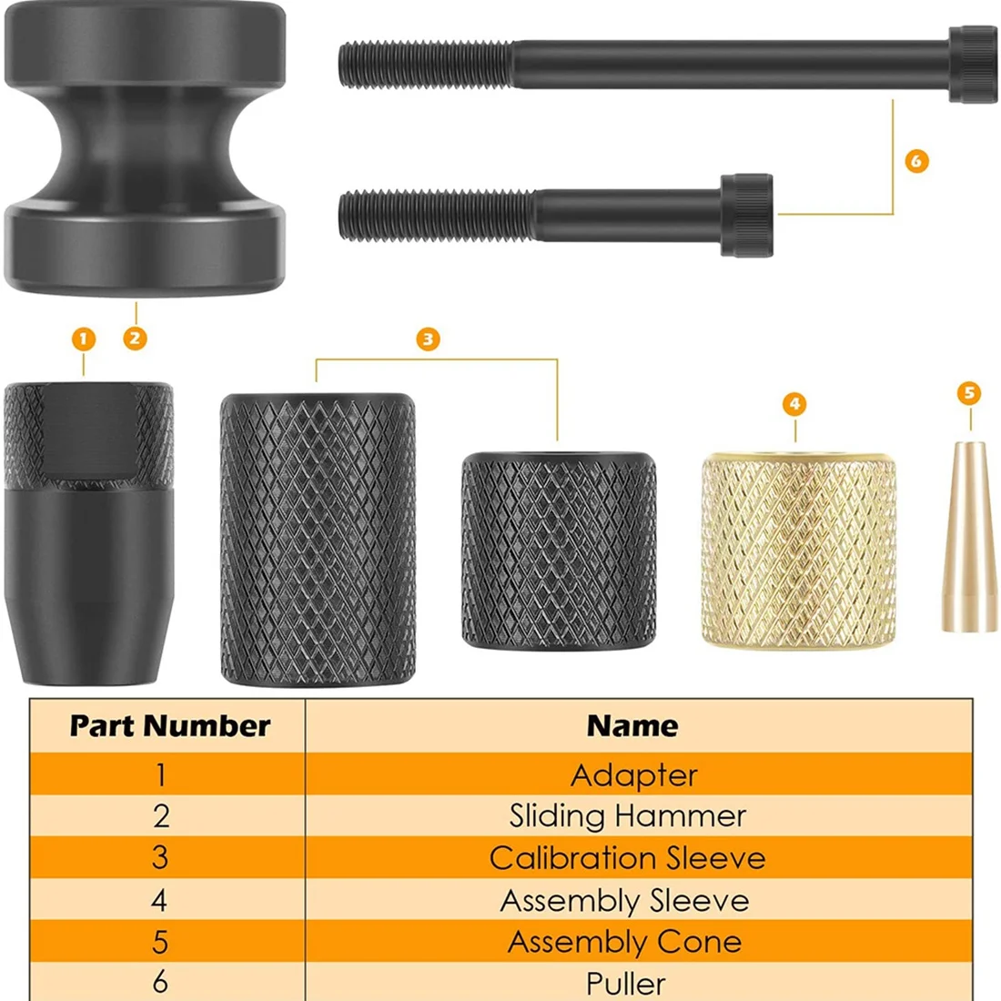 Injector Puller & Seal Installer Tool Set for BMW N14 N18 N54 N63 Engine, Replace to 130192, 130193, 130194