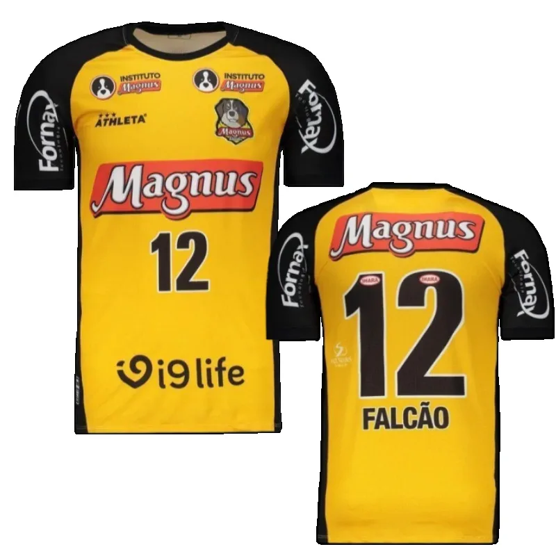 2026 Magnus Futsal 12 Falcão classic Football Jersey Shirt  Men Women 3D Print Breathable Quick Dry tee ﻿