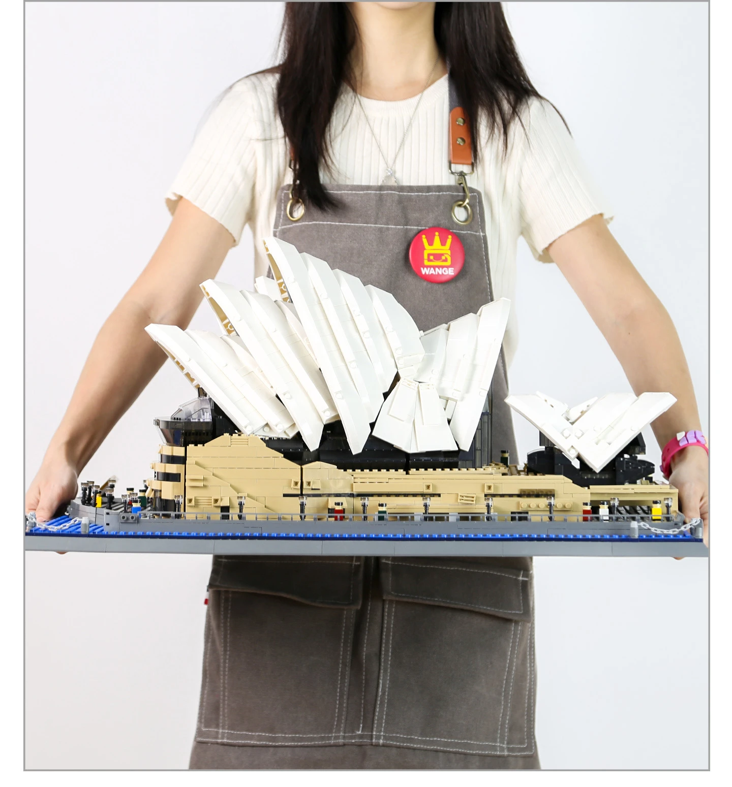 8210 Sydney Opera House Model Kit 2937PCS World Famous Architecture Small Particle Building Blocks Desktop Display Assembly Set