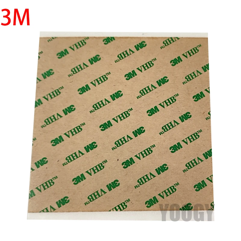 ( 100MM*100MM) 0.25mm thick Super Strong 3M F9473PC VHB Transfer Tape, High Temperature Resist for Metal Plastic Sealing 4