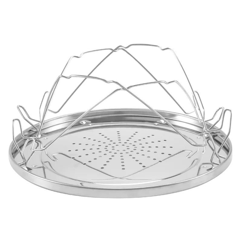 New A26P 4 Slice Camping Bread Toast Tray Gas Stoves Cooker BBQ Camping Toaster Rack