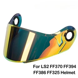 For LS2 FF370 Visera Abatible Hacia Arriba Para Casco De Motocicleta, Lente Antiniebla Colorida, Adecuada Para LS2 FF394 FF386