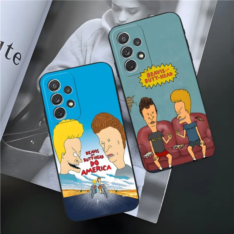 Beavis And Butt Head Phone Case For Samsung A14 A73 A53 A52 A32 A54 A33 A13 A21 A34 A71 A31 A22 A50 A20 A40 A23