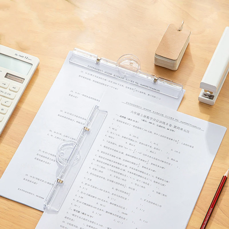 1/2Pcs Magnetic Transparent File Folders Strong Suction File Folders Multifunctional File Folders Index Page Holder【A】