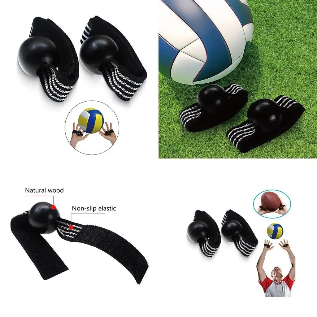 

R6FE 2 Pcs Volleyball Training Setting Aid Prevents Excessive Hand Contact