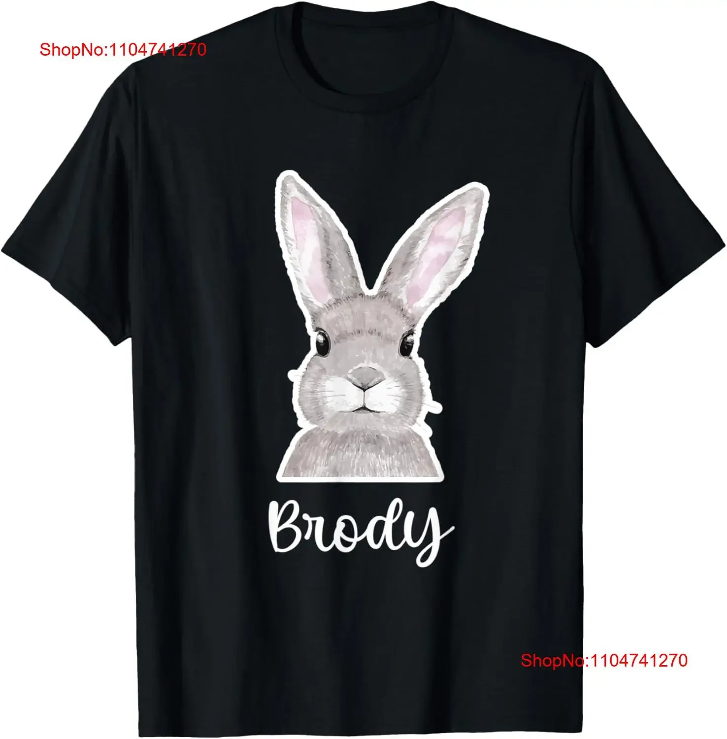 Nome brody coelhinho da páscoa personalizado bom sexta-feira t camisa vintage lavado unisex gráfico versátil ligeiramente macio moda confortável