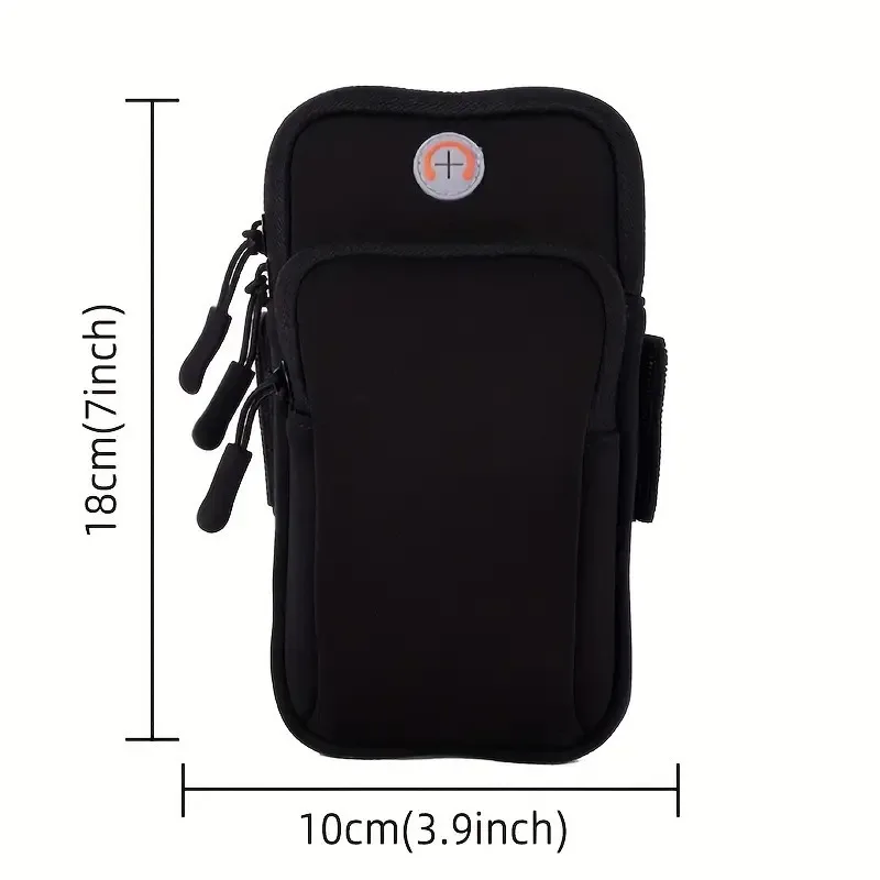

New sports arm bag, ultra-light and portable, unisex, waterproof mobile phone Oxford cloth arm strap bag