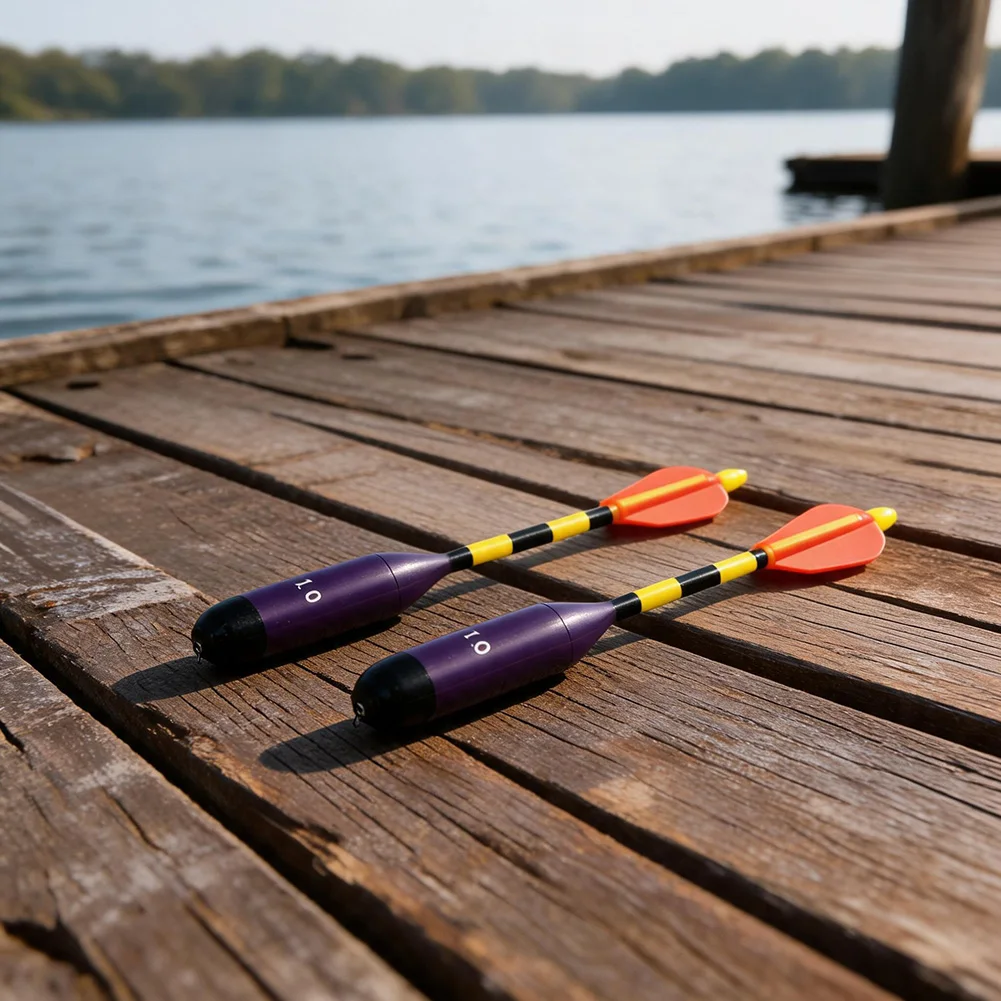 Long Distance Casting Float Fishing Float 30cm Built-in Bite Alarm Red Green Glow Light Self-supporting Structure