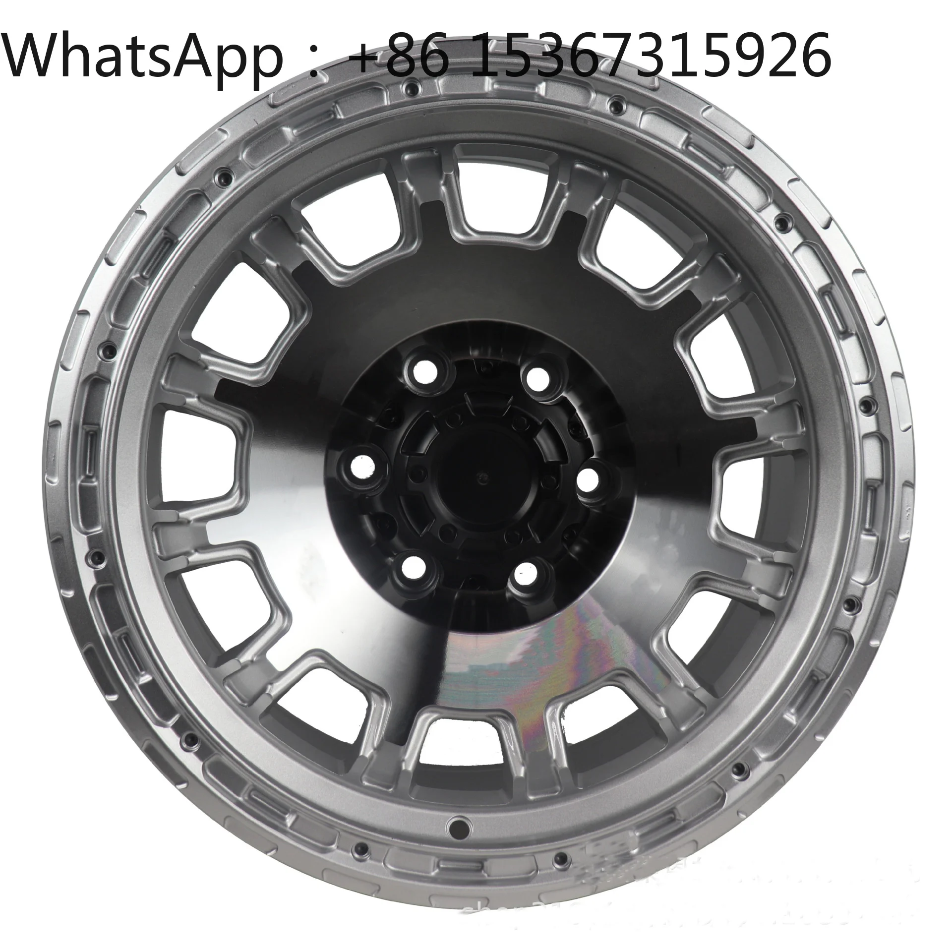 

Aluminum Alloy Forged Wheel Hub P.C.D 5X114.3 ET-12+12 17" FBX034