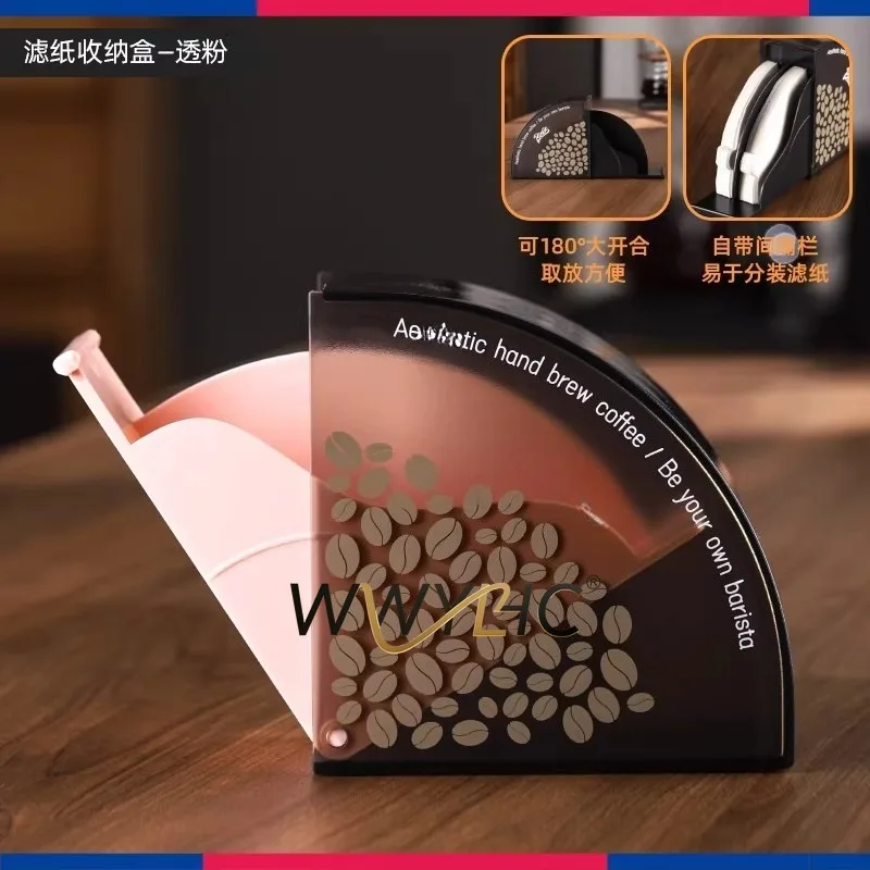Suitable for Coffee Filter Paper V-shaped Hand  Drip Type Brew  Maker Universal Round Fan 100 Pieces