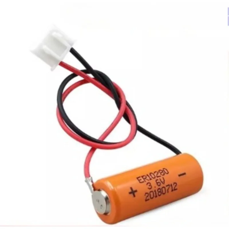 

6PCS FX2NC-32BL ER10/28 ER10280 3.6V PLC Battery With Connector