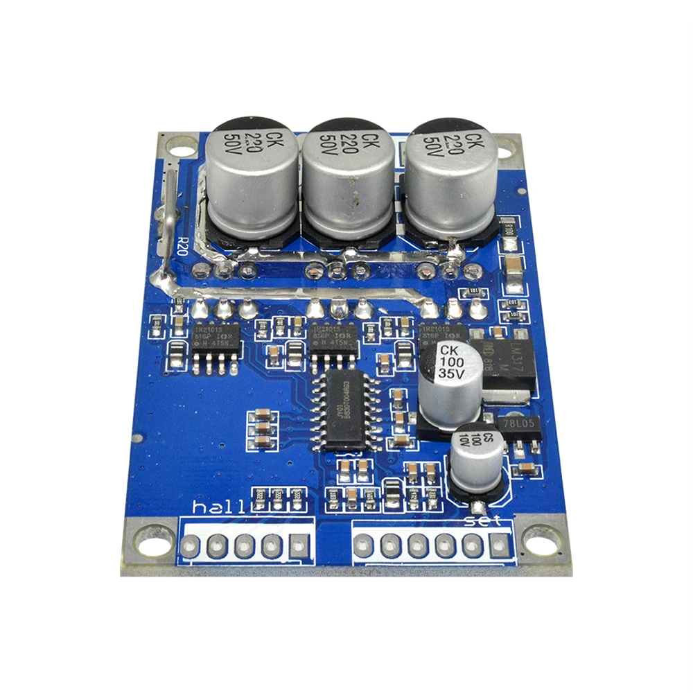 DC 12V-36V 15A 500W Brushless DC Motor Controller With Hall Motor Balancing Automotive Balanced BLDC Car Driver Control Board