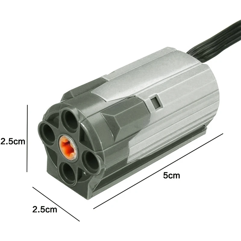 10X المحرك التقني بنة المحرك M-Motor 8883 لوظائف الطاقة الكهربائية تجميعها بناء الالعاب العملاقة جزء