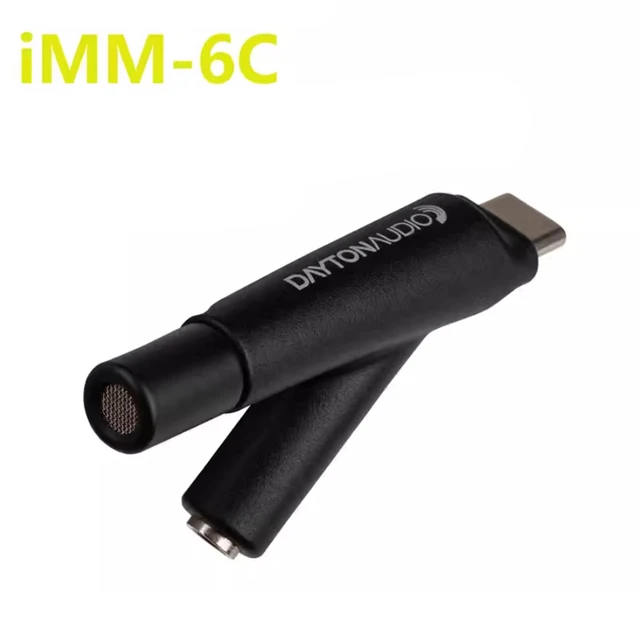 Dayton Audio iMM-6C USB-C Измерительный микрофон | AliExpress