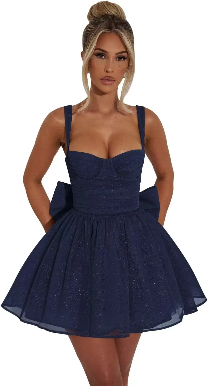 robes-courtes-de-bal-de-promo-en-tulle-scintillant-a-fines-bretelles-pour-adolescentes-mini-robes-de-soiree-cocktail-avec-nœud-robes-de-remise-de-diplome