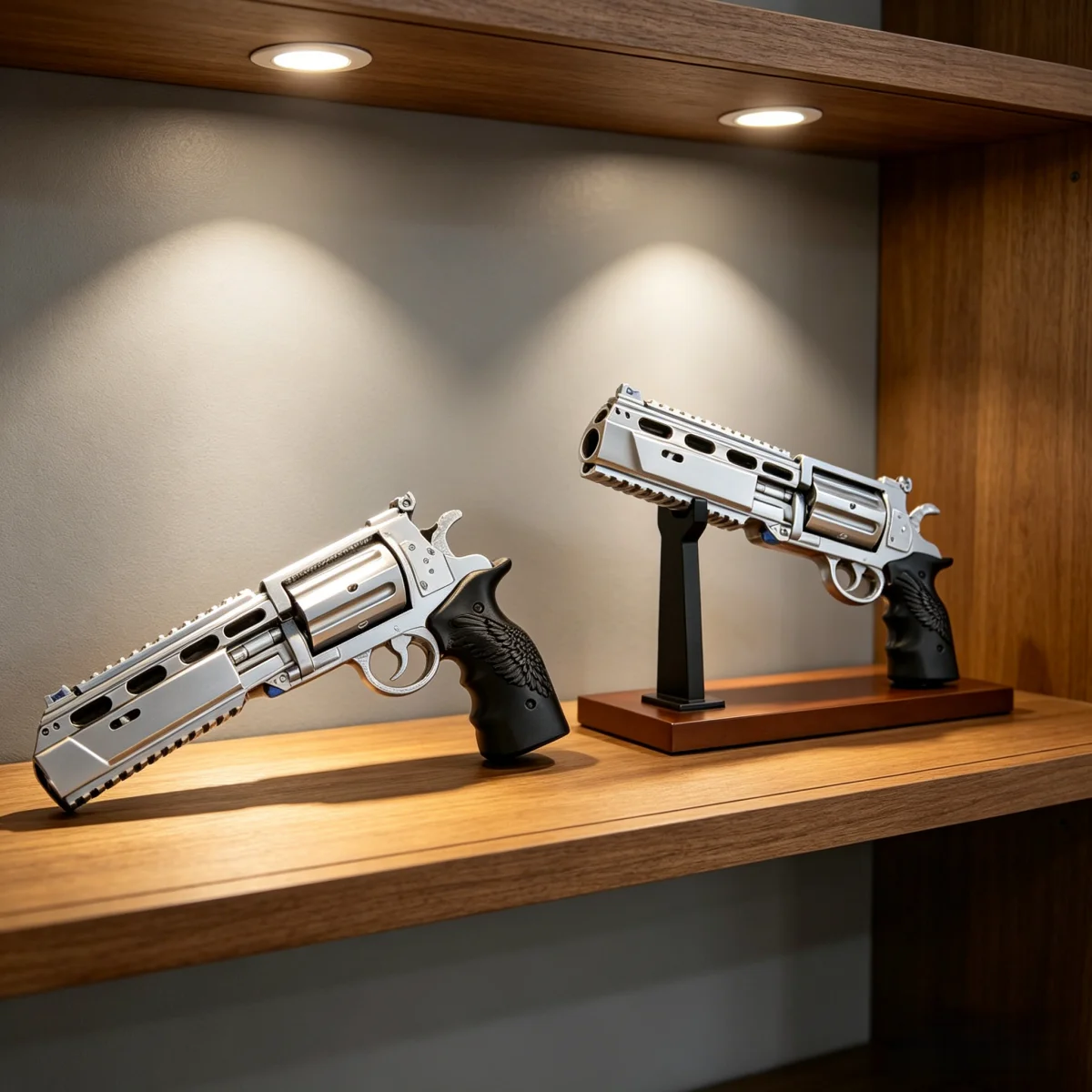 Resident Evil Requiem Leon Scott 3D Printed Gun Horror Game Peripheral Cosplay Prop Hand Cannon Collectible Model Toy Boys Gift