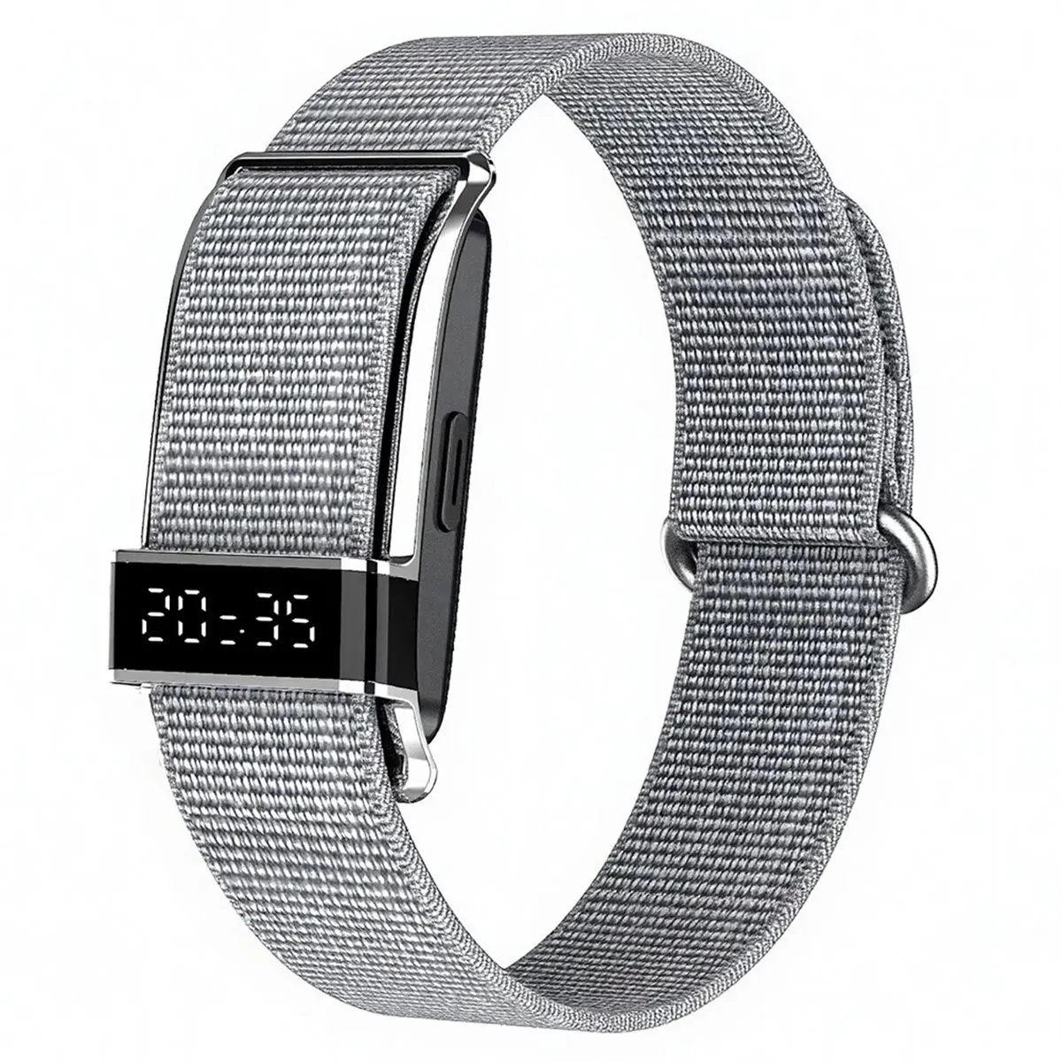A72U Smart Bracelet Waterproof Fitness Tracker Heart Rate Blood Oxygen Sleep Monitor Female Health Reminder Smart Band Gray