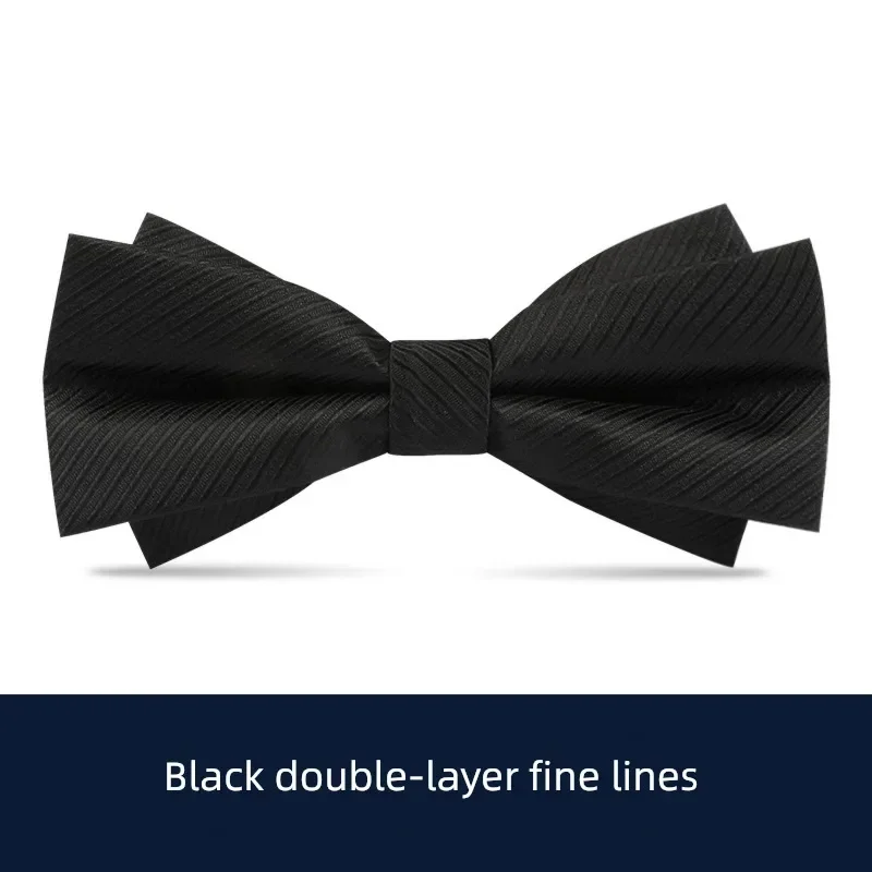 good Black and white formal business banquet dress bow tie MEN MAN BOW TIE