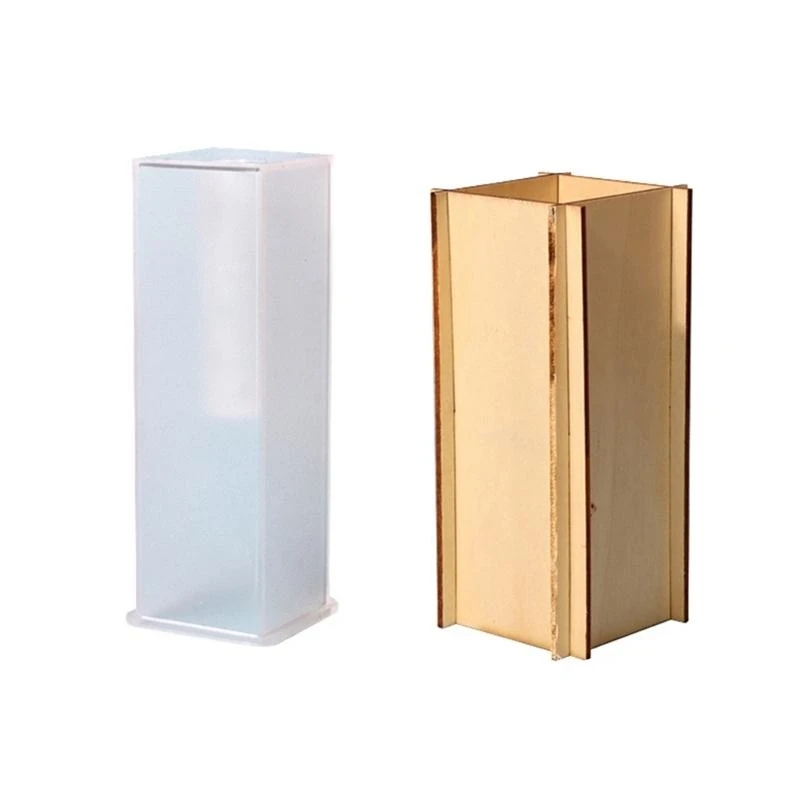 Flower Arrangement Epoxy Mould Silicone Flower Vase Resin Casting Mold Pen Holder Epoxy Cup Mould DIY Craft