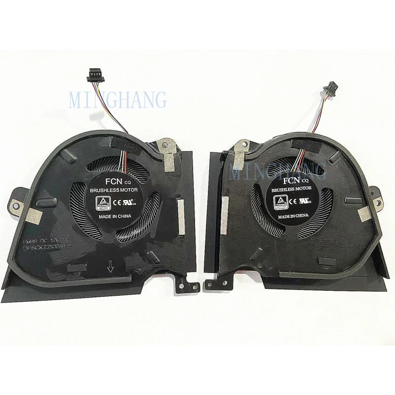 

M New For ASUS FCN FMB8 13NR02Z0P09011 FMB9 13NR02Z0P08011 CPU GPU fan 12v 1A 4PIN