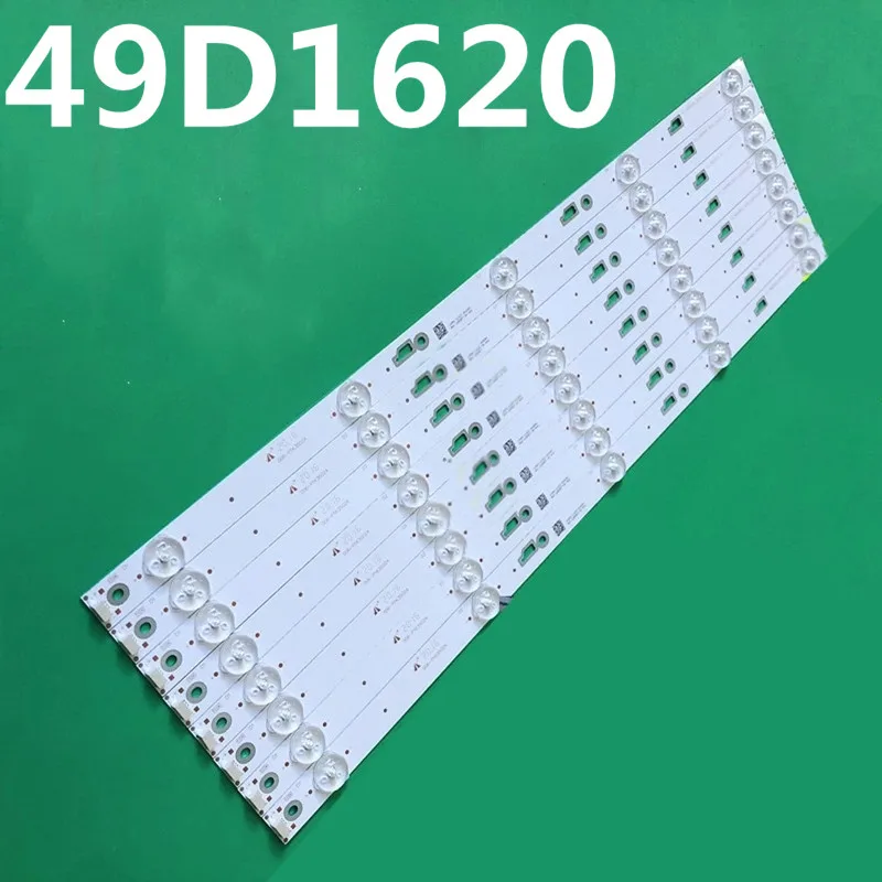 50Kit LED Backlight Strip 49d1620 49D1600 49L510U18 49HR332M05A0 V3 V4 4C-LB490T-HR4 YH1 YH7 YHJ yh6 49l2600C 49L26CNC 49U3600C