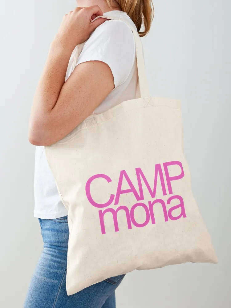 Camp Mona Swag Pullover Sweatshirt Tote Bag shopper bags cute tote bag Canvas Tote Bag