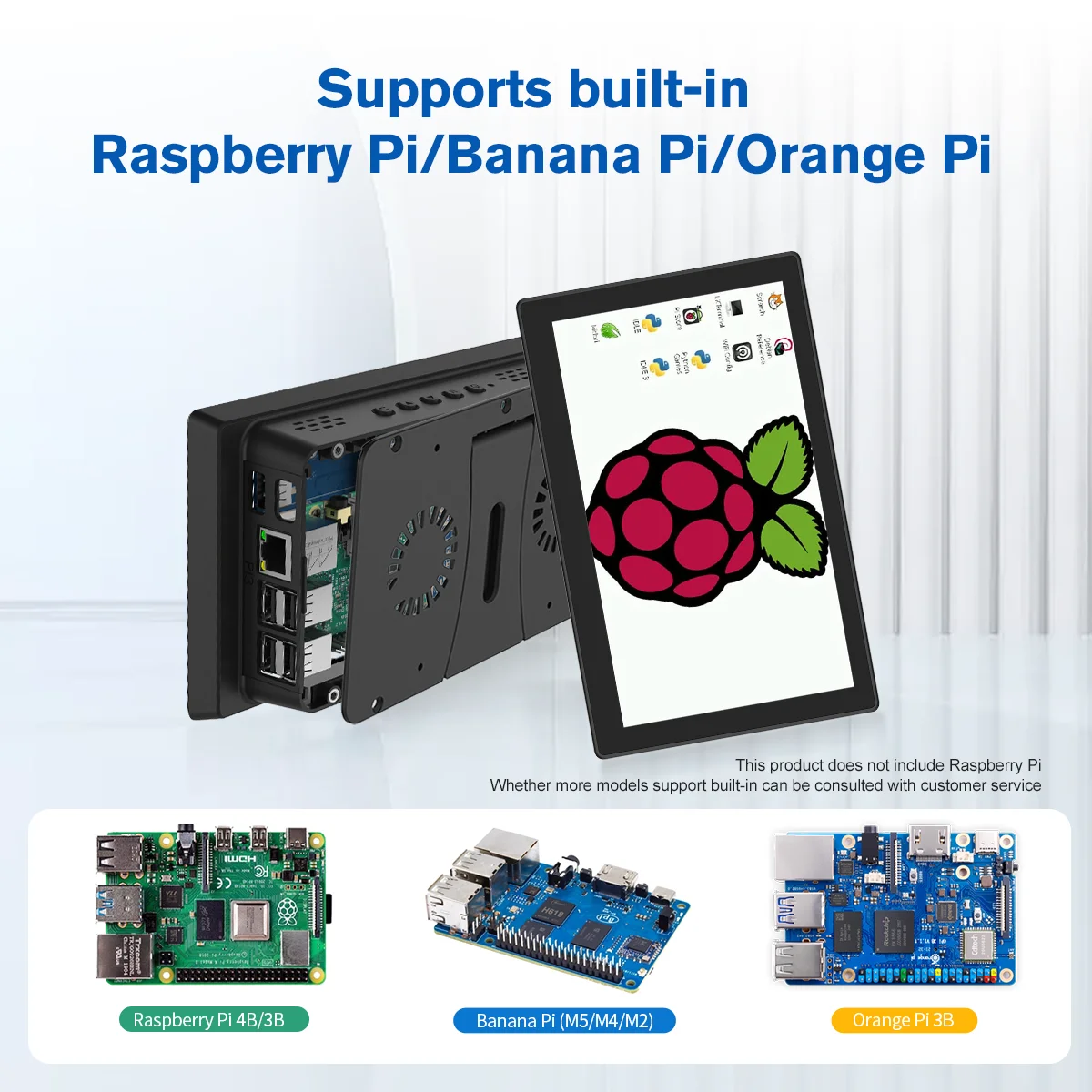 Imagem -04 - Howens-monitor Raspberry pi Série e Projetos Embutidos Banana Orange pi Telefone e Laptop Hdmi 1920x1080 Usb Pol