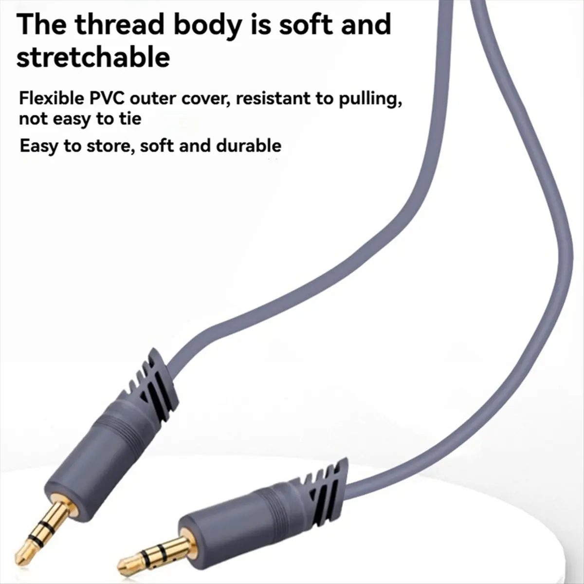 Active Phase 3.5mm Aux Cable Male to Male 3.5mm Audio Cable Jack for JBL Xiaomi Oneplus Headphones Speaker Cable Car Aux Cord, A