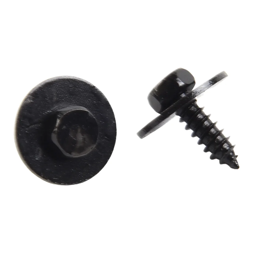 

Hex Head Screw Car Truck 07147129160 10PCS ABS Exterior Accessories For BMW E46 E60 E90 Replace Install Brand New