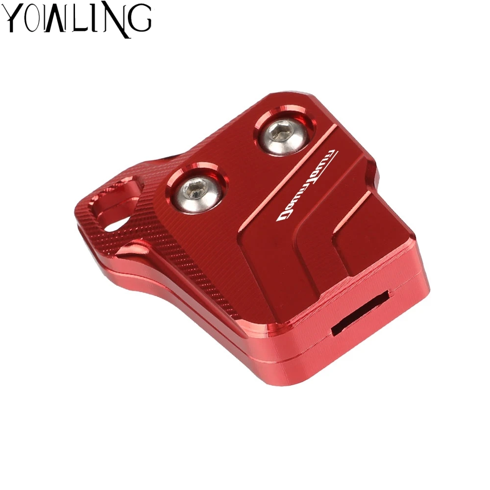 Motorcycle CNC Aluminum Key Cover Head Bag Cap decoration key head For KYMCO downtown 125 200 300 350 Key Cover Protection view 5