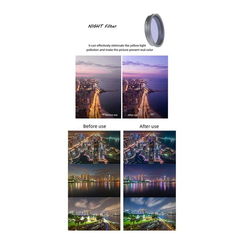 BNVN-Per Insta360 Go 2/3 Filtri per lenti ND8 ND16 ND32 ND64 MCUV CPL Filtro STAR notturno per Insta360 GO2 GO3 Sport Camera