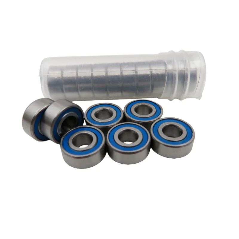 50pcs miniature bearing MR104-2RS 4*10*4mm L-1040DD deep groove ball bearings MR104  MR104RS 4x10x4 mm