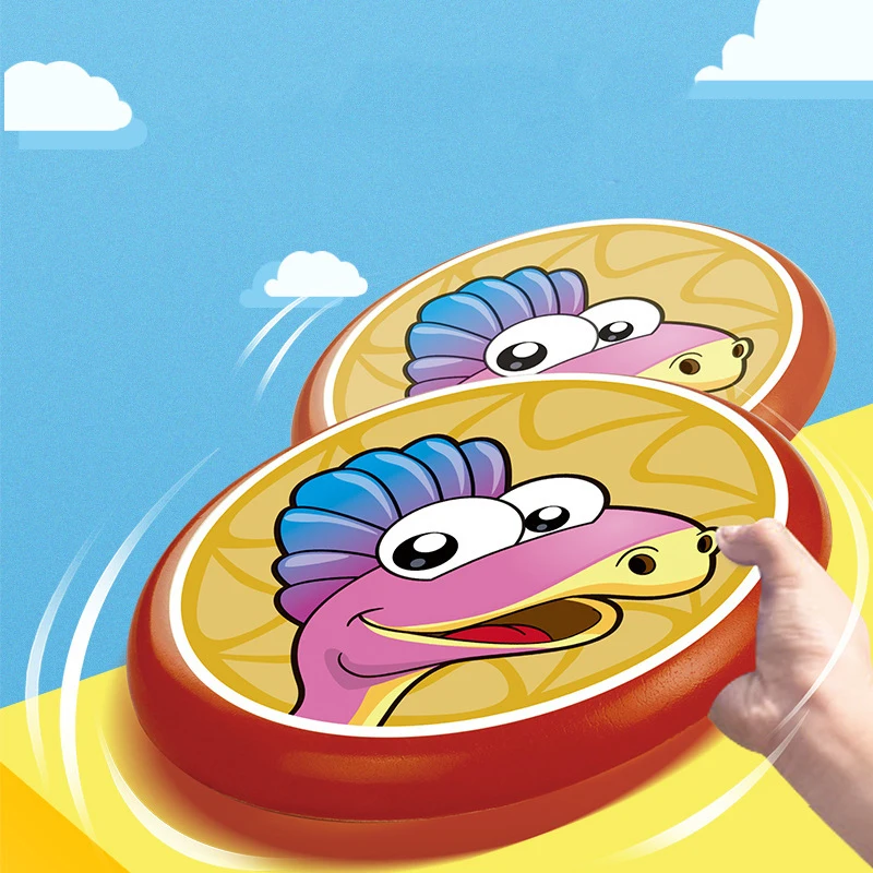 Children\'s Soft Foam PU Flying Disk Professional Flying Saucer Outdoor Sports Hand Throwing Toy Parent-Child Interaction