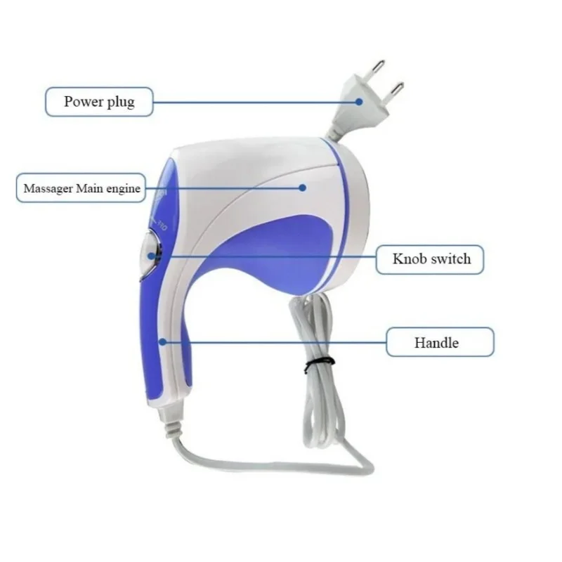 Masajeador anticelulitis eléctrico 5 en 1, dispositivo de relajación Saude Spin, adelgazamiento, cuidado de la salud, pérdida de peso, cuerpo completo