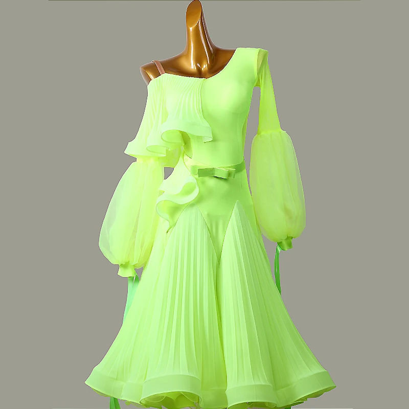 

Ballroom Dance Competition Dresses Dance Costumes Waltz Dress For Dancing Clothes Dance Wear Dress Rumba Standard Ballroom Dress