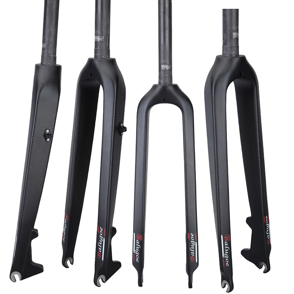 

Carbon fiber 26 inch/27.5/29 er mountain bike front fork hard fork straight pipe