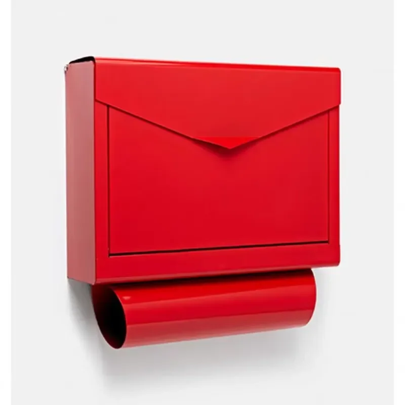 Customized Garden Outdoor Weatherproof Letter Box Villa Country House Decorative Design Metal Mailbox