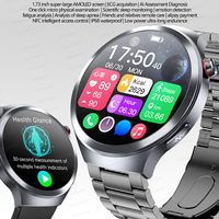 2025 NFC Health Smartwatch Full screen touch control Call Blood pressure oxygen Sports Watch Health track Sapphire Smart Watch