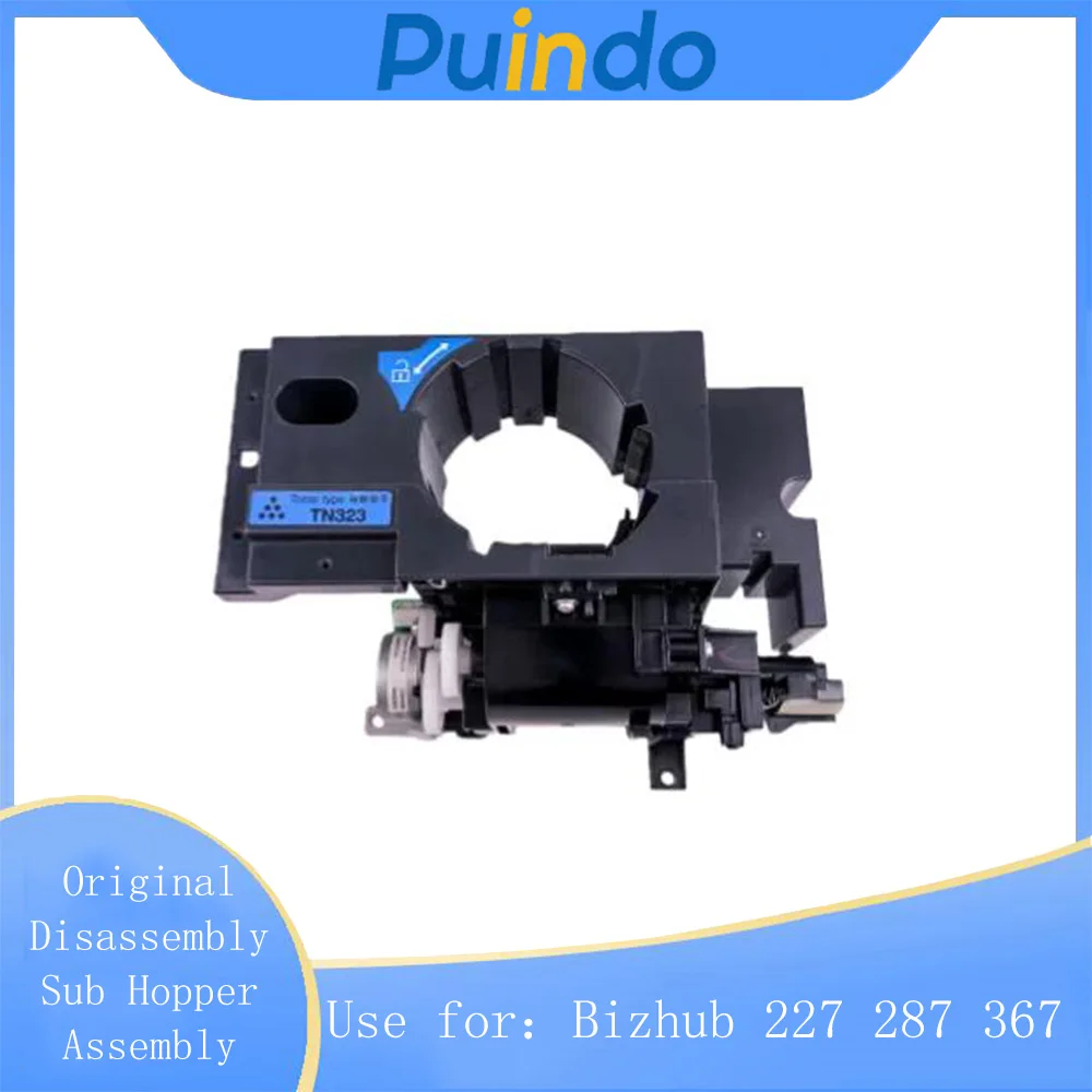 TN323 Original Disassembly Sub Hopper Assembly for Konica Minolta Bizhub 227 287 367 Toner Supply Assembly