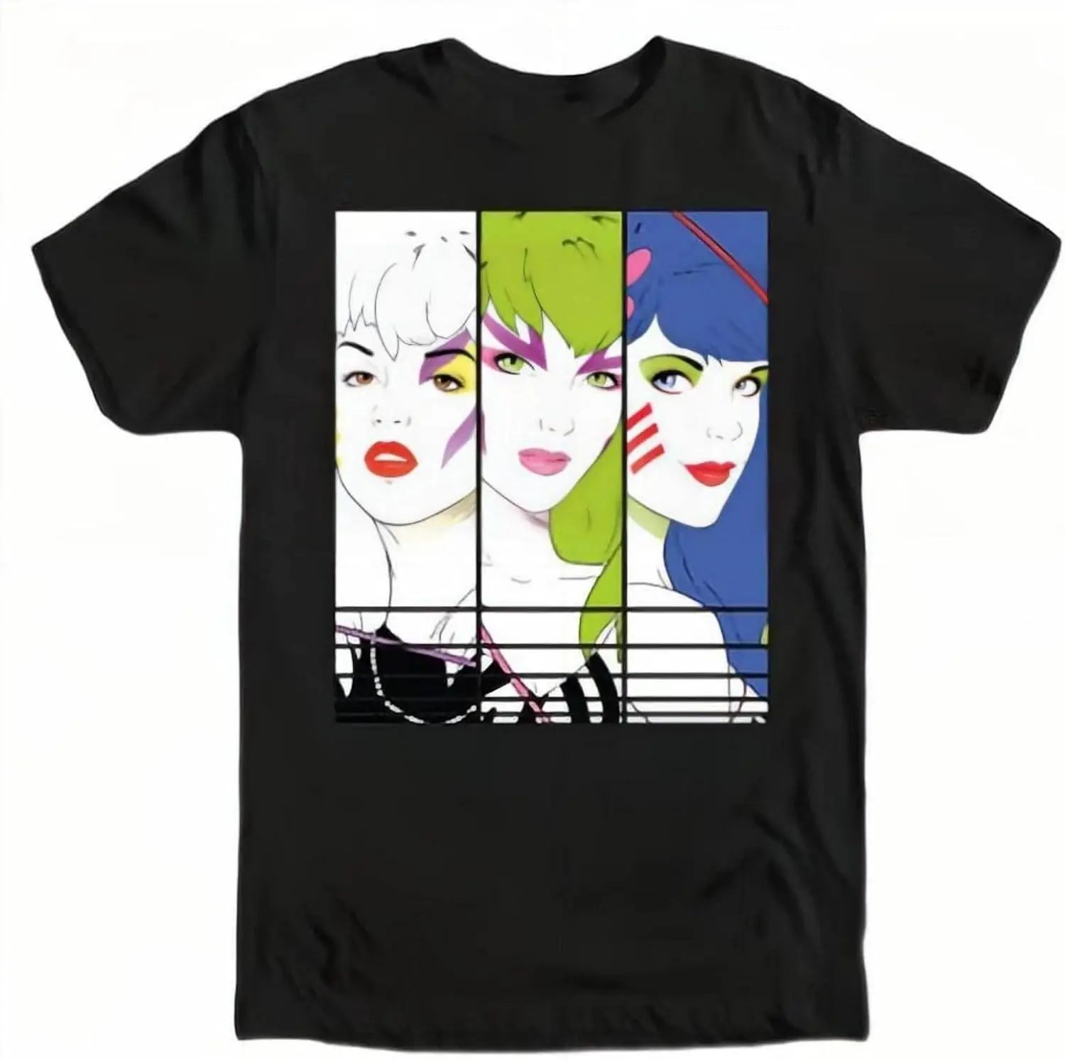 

Cotton Short Sleeve T-Shirt for Men and Women Jem and Hologram Our Songs are Better! Crew Neck T-Shirt