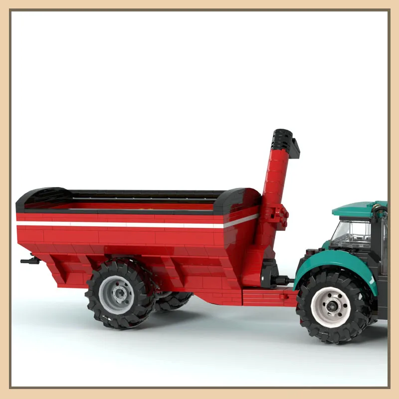 

Набор для расширения City Tractor MOC Bricks, расширенный комплект сельскохозяйственной техники для любителей строительства