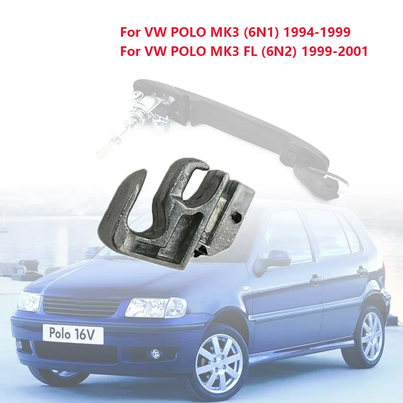 Door Handle Lock Repair Kit for Ford Galaxy VW Polo Sharan CADDY II SEAT ALHAMBRA 6N0837207C 6N0837207D  Door Handle Kit