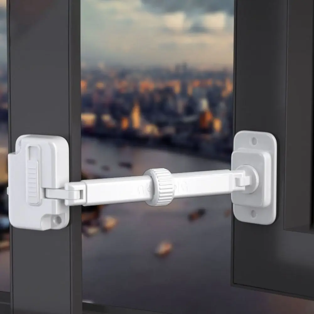 Safety Buckle Window Limit Lock New No Punching Adjustable Window Wind Support Portable Multifunction Window Stopper Window