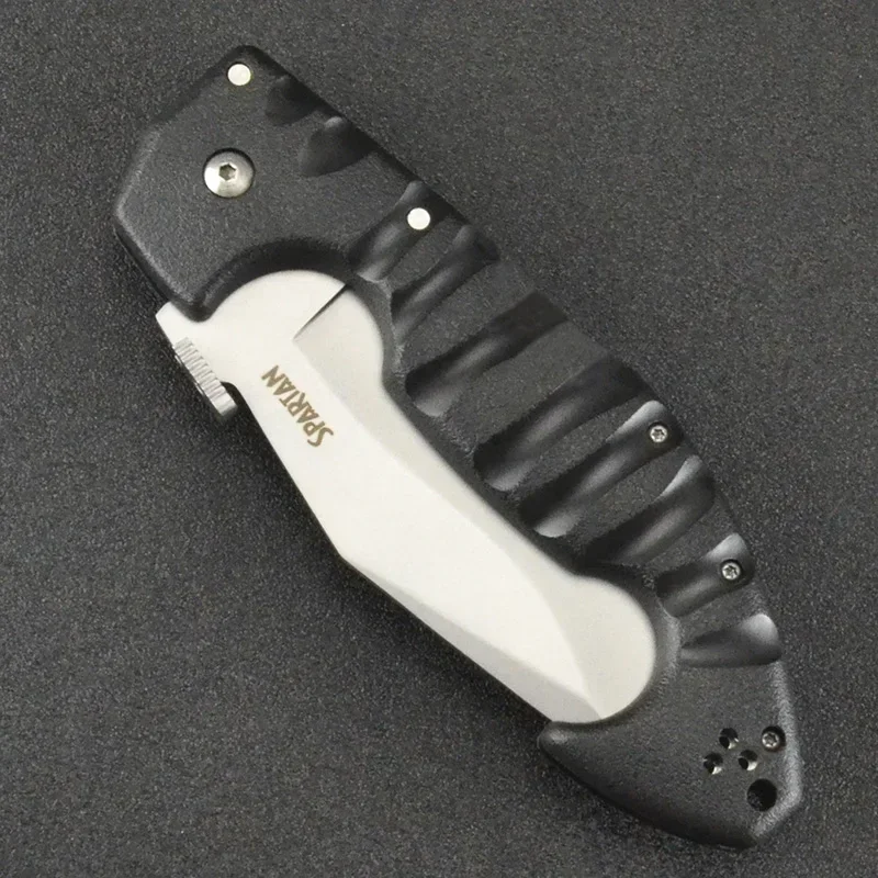 COLD S Spartan Warrior Military Folding Knife 7CR13MOV Blade Nylon Glass Fiber Handle Tactical Combat Hunting Knives