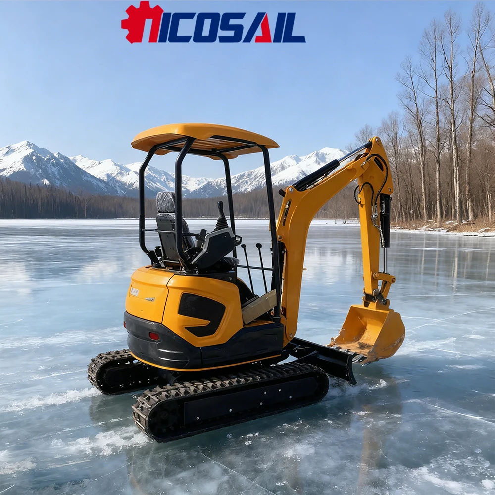 

OKW22U гусеничный мини-экскаватор, оборудование для перемещения земли, небольшой экскаватор, бытовой мини-пакет, машина