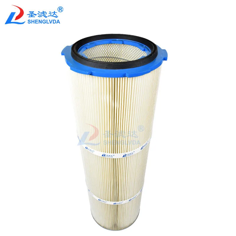 

Six-ear Chuck Quick-release Dust Filter Cartridge Industrial Air Powder Recovery Filter Element