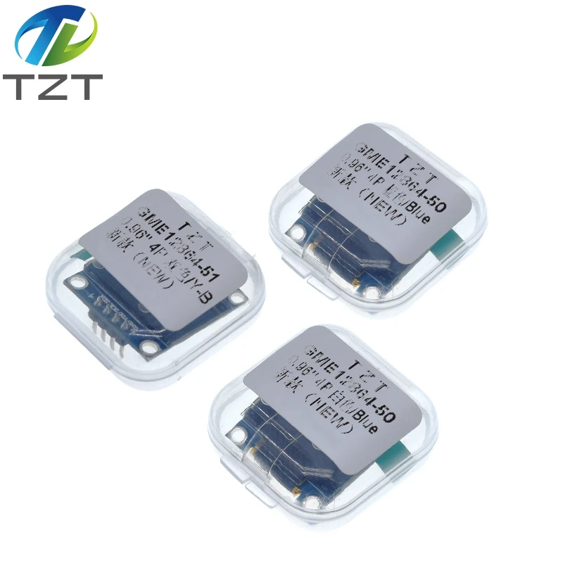 1pcs White Blue color 0.96 inch 128X64 OLED Display Module Yellow Blue OLED Display Module For Arduino 0.96 IIC Communicate