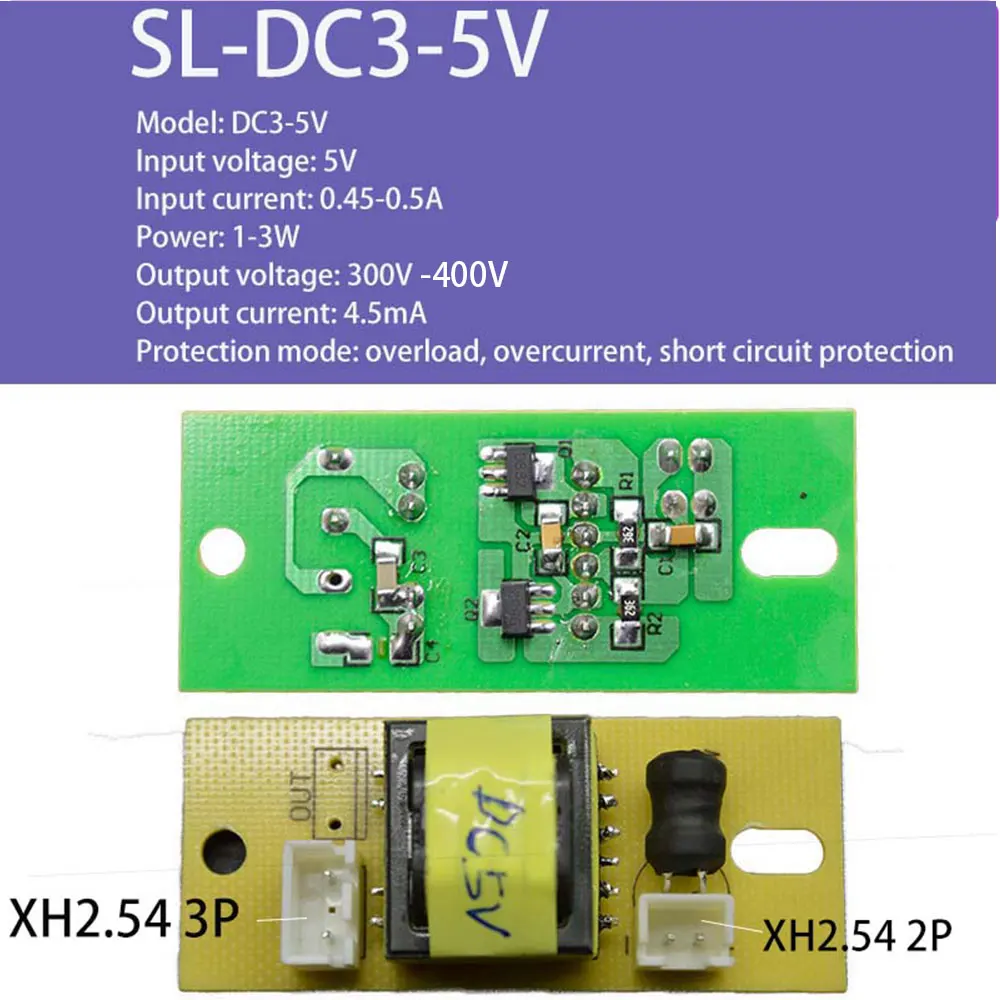 水槽および水処理用の紫外線電球,防水Uvパイプ,2W,dc5vコントローラー,基本周波数