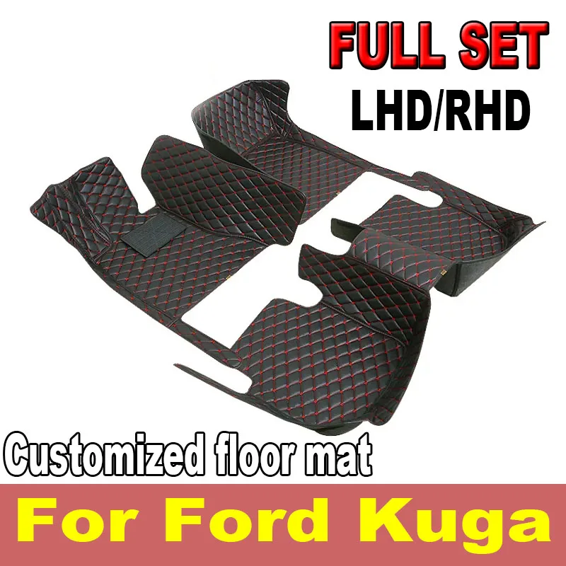 

Car Floor mats For Ford Kuga Escape Facelift 2019 2018 2017 2016 2015 2014 Carpets Rugs Pads Interior Parts Accessories