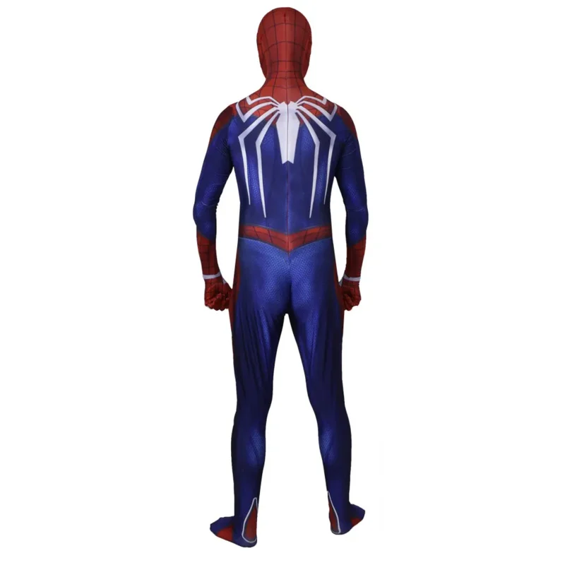 Halloween PS4 Game Spidercosplay Costume Boys Men  Bodysuit Zentai Full Body Suit Adult Kids Jumpsuit